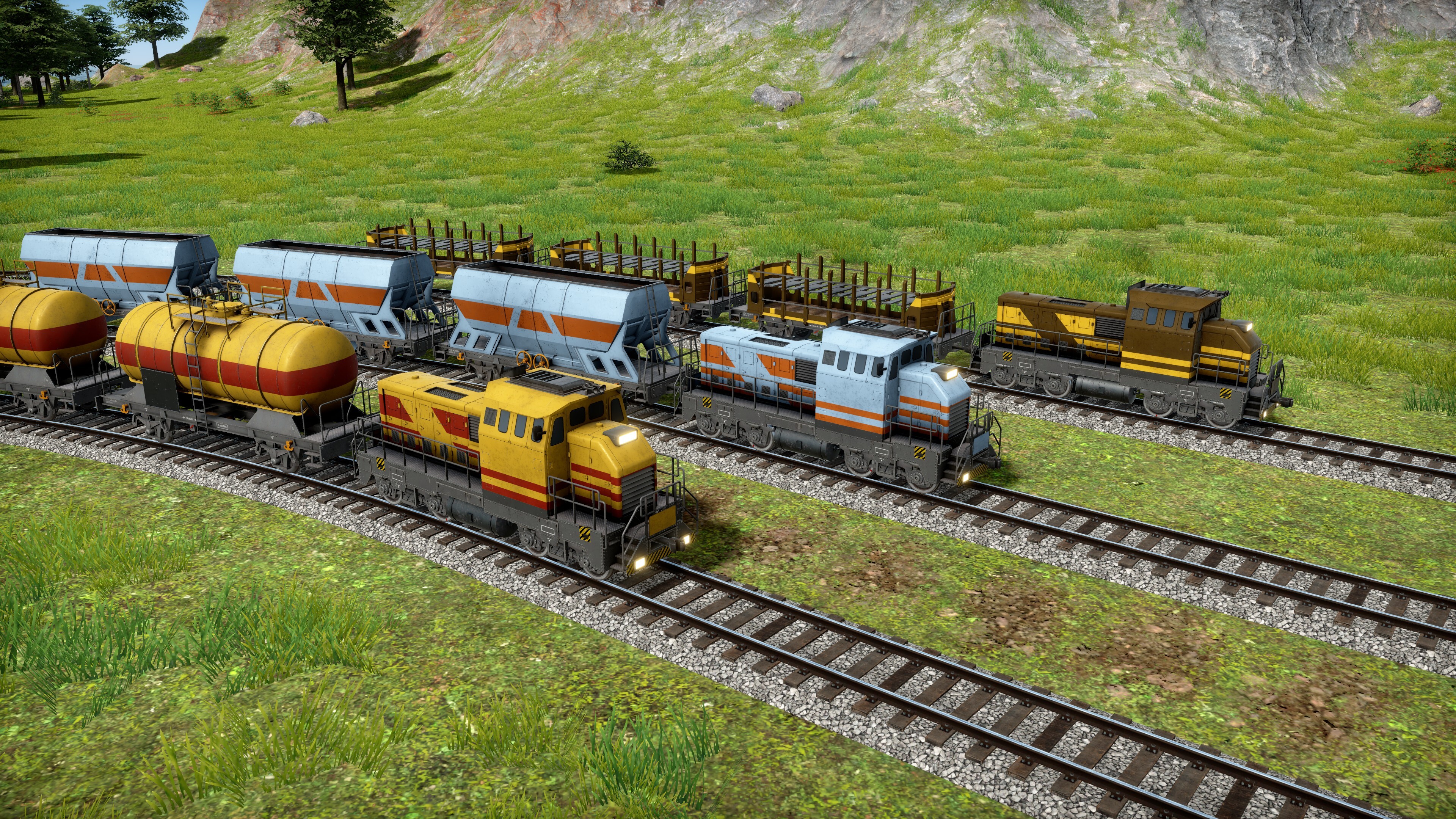 Captain of Industry Train Color Schemes