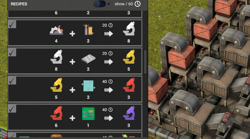 New lab equipment recipes