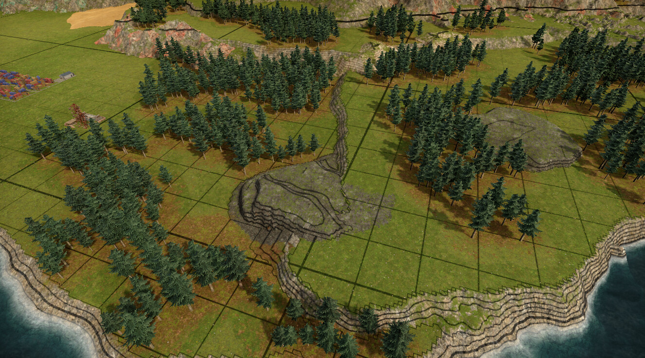 Smallest subdivisions fade-out when zoomed out.