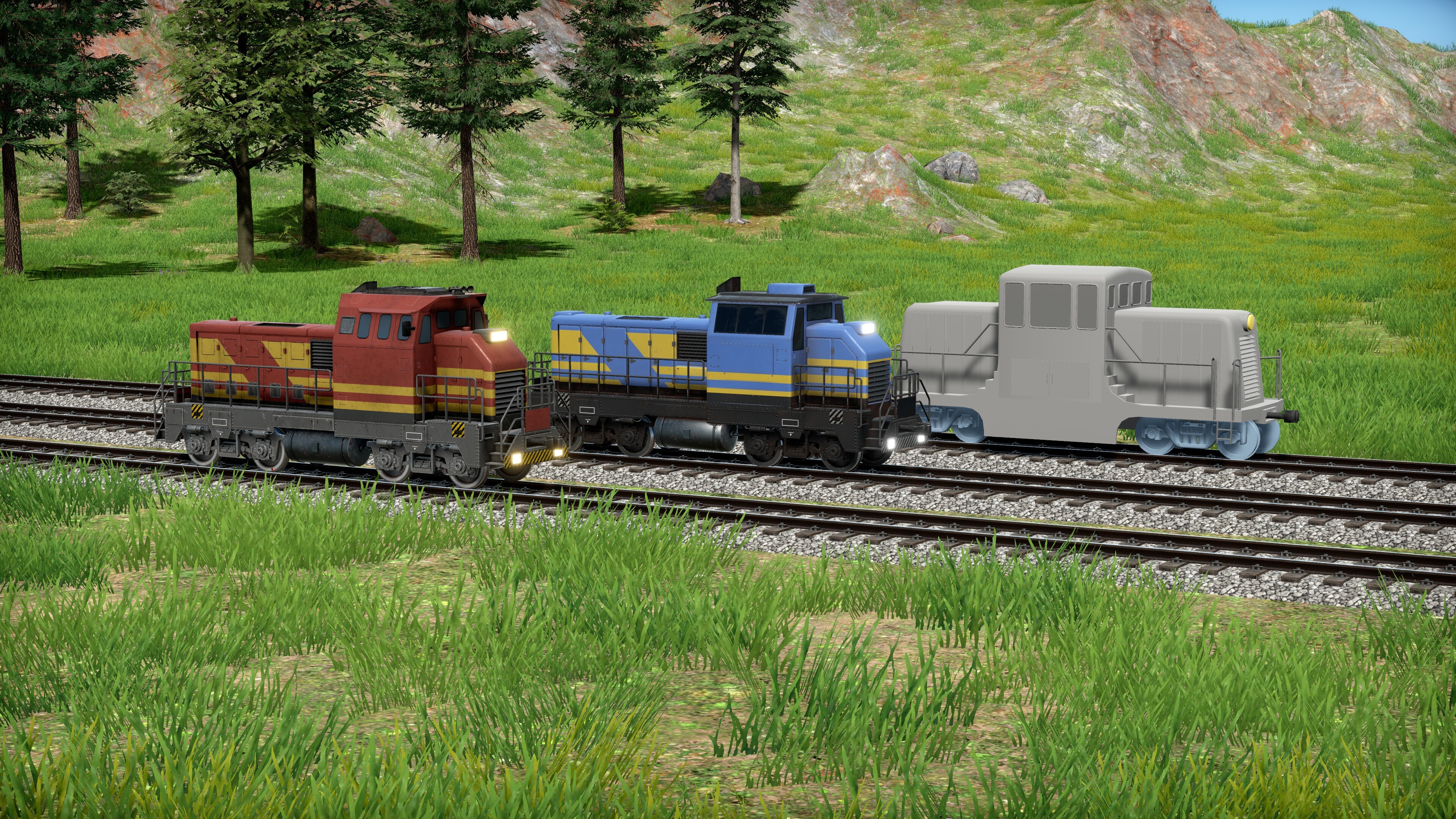 Captain of Industry New Train Graphics