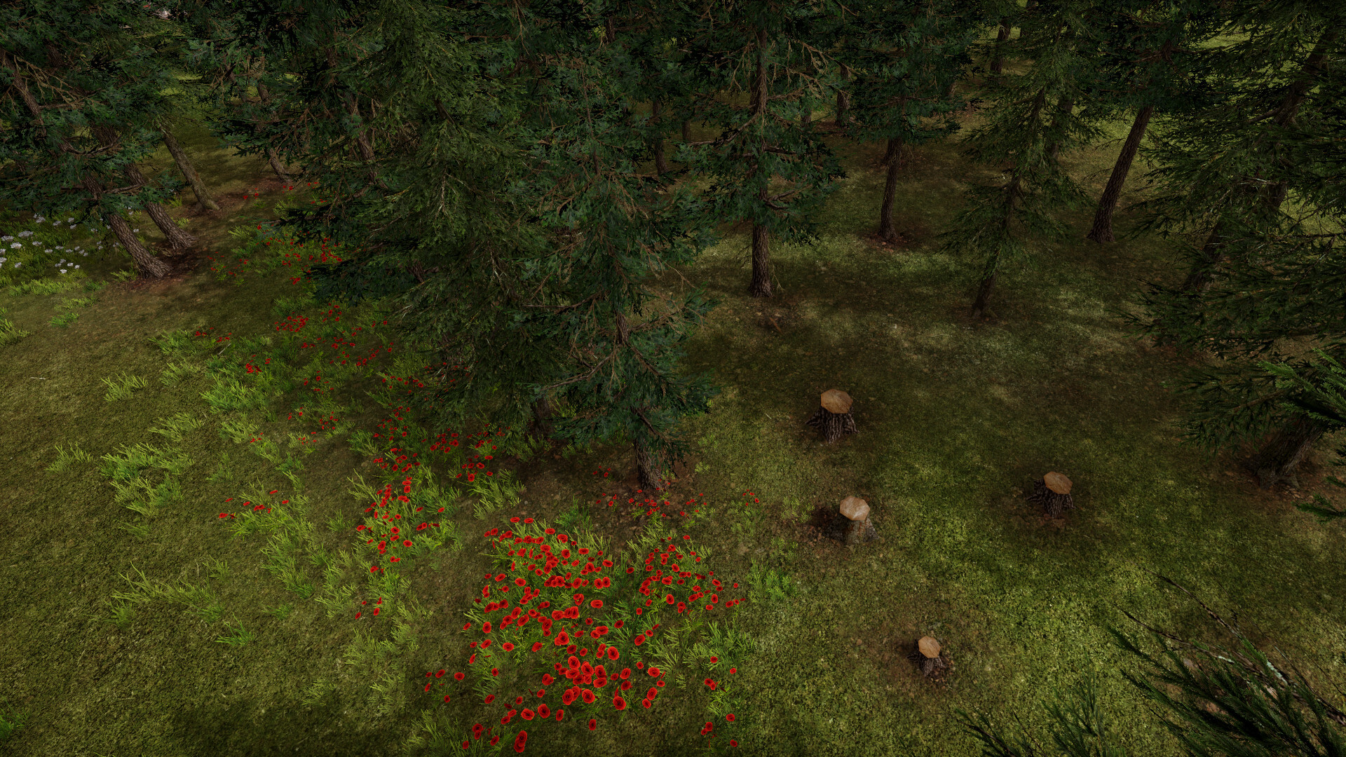 Another close-up of the new terrain prototype.