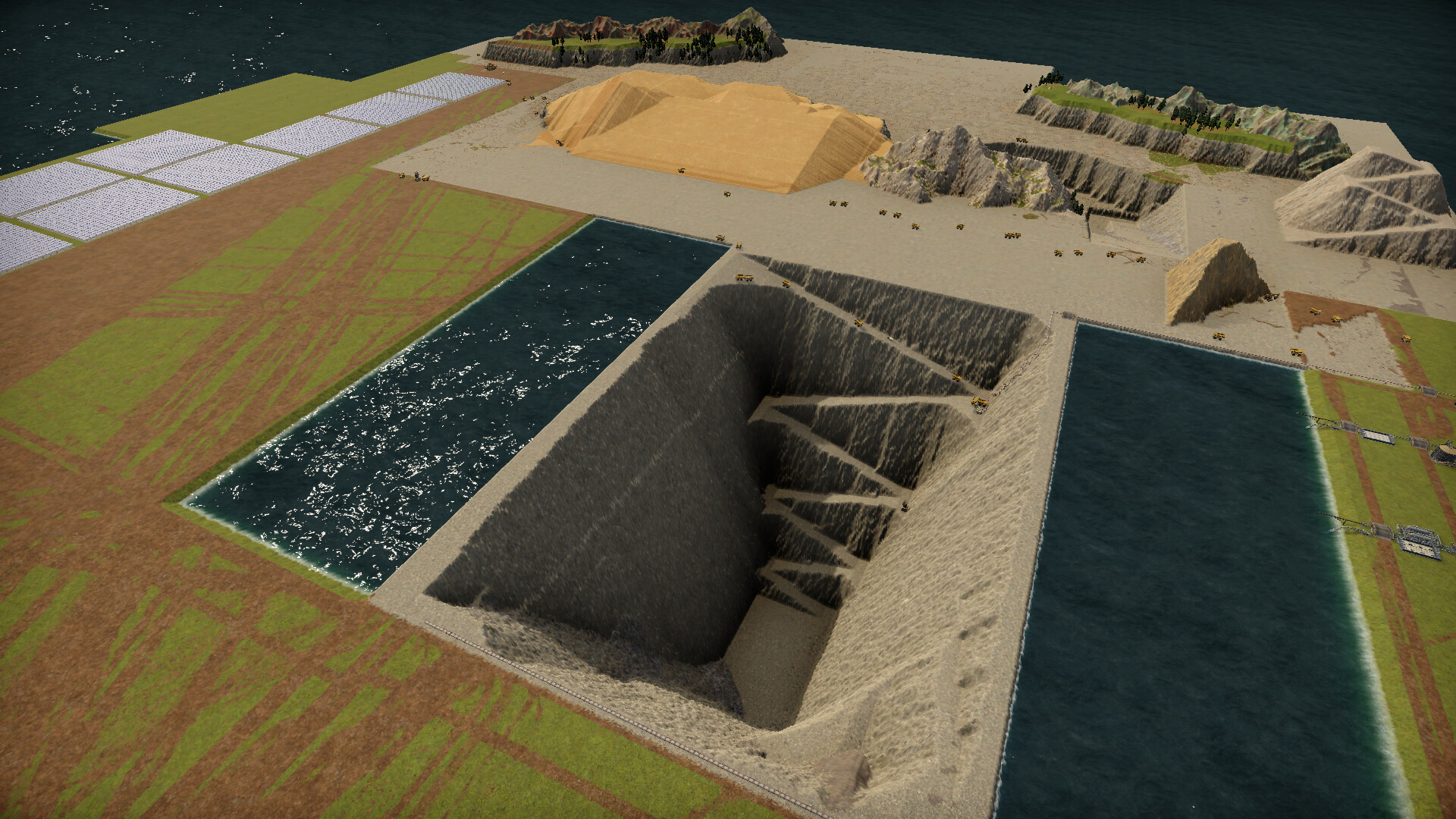 Yandersen is on a terraforming rampage! They are completely terraforming the whole island!