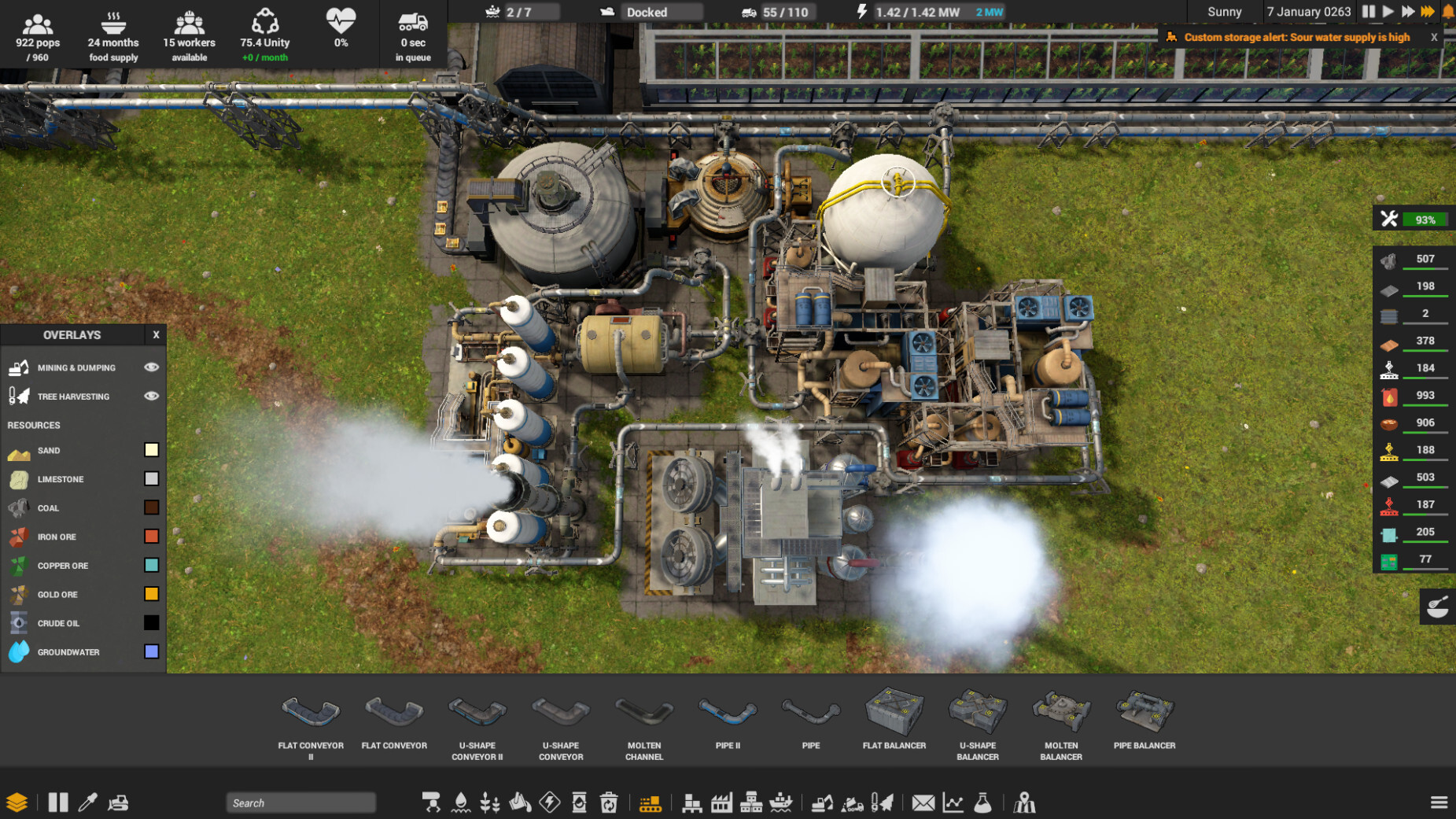 Yandersen's self sustaining and compact fertilizer setup