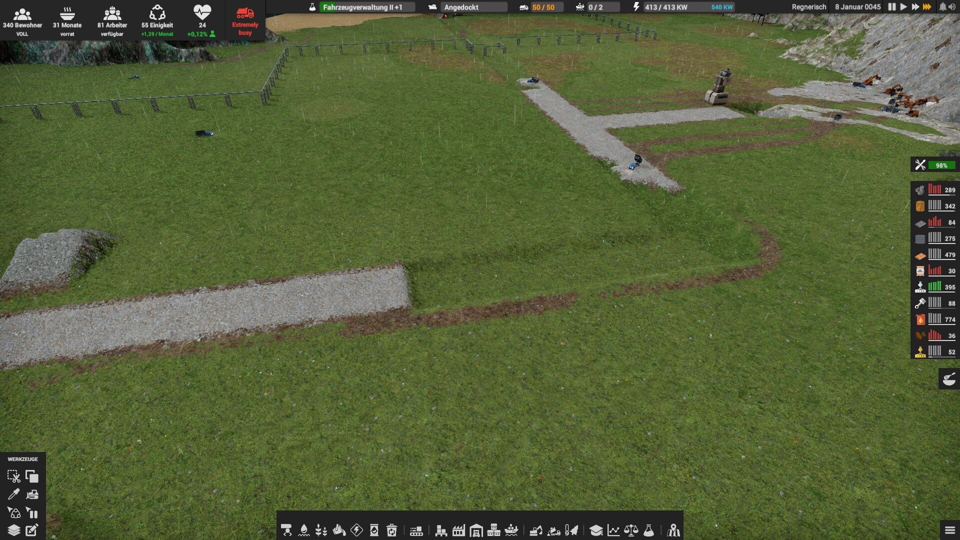 "Who said CoI is missing paved roads???" by a Steam player MrChupa