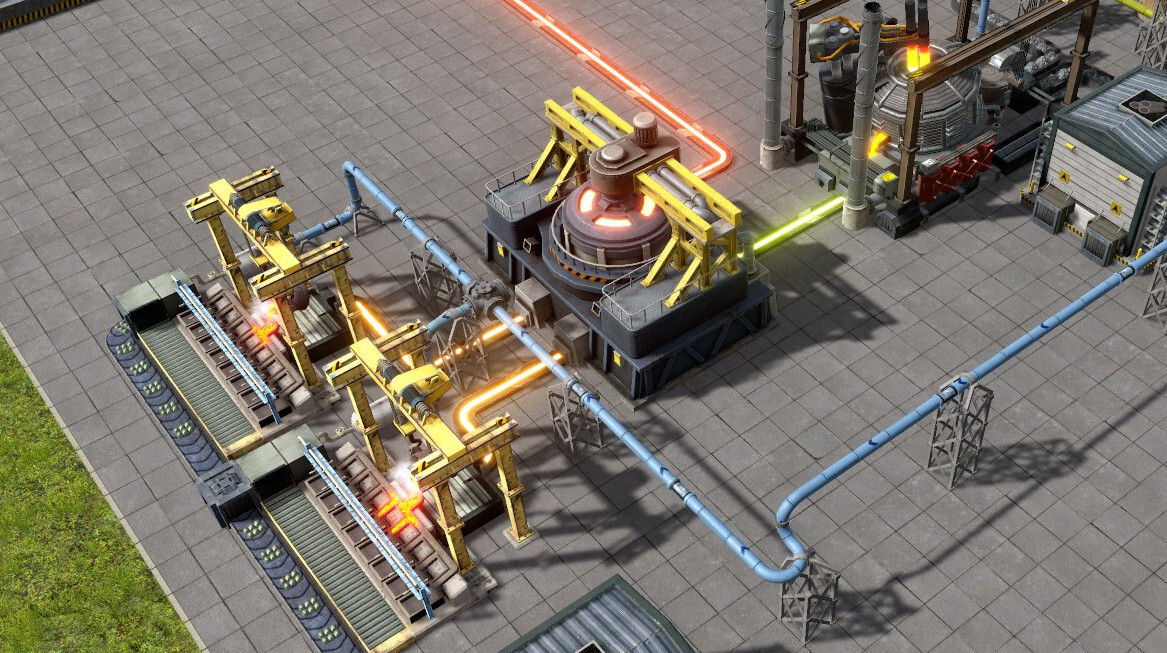 The new alloy mixer produces Titanium alloy