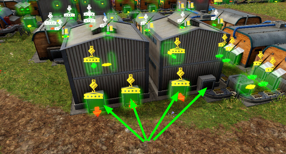 These transport attachment points are called “ports”.