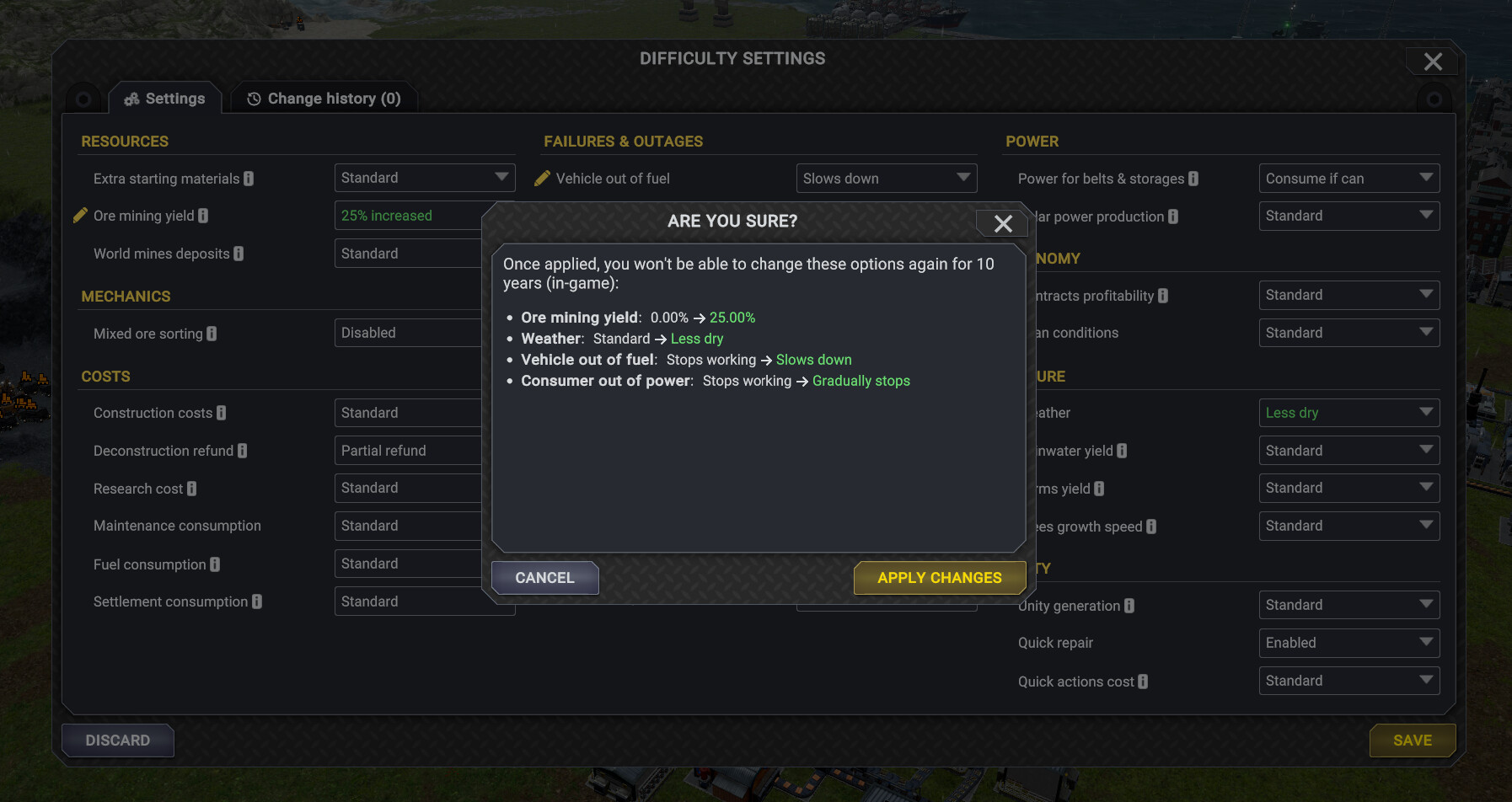 When you adjust difficulty settings, it's our little secret—just between you, us, and the NSA (and anyone you share your save file with).