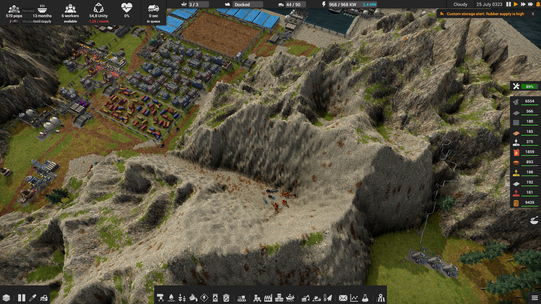 Mining a ramp in YSNP map (by WaldeckTBD)